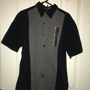 Men’s Harley Davidson Button Down Shirt.